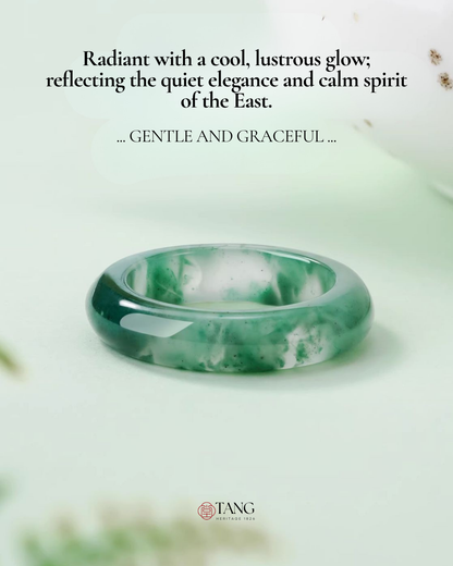 Mountain Mist African Jade Ring