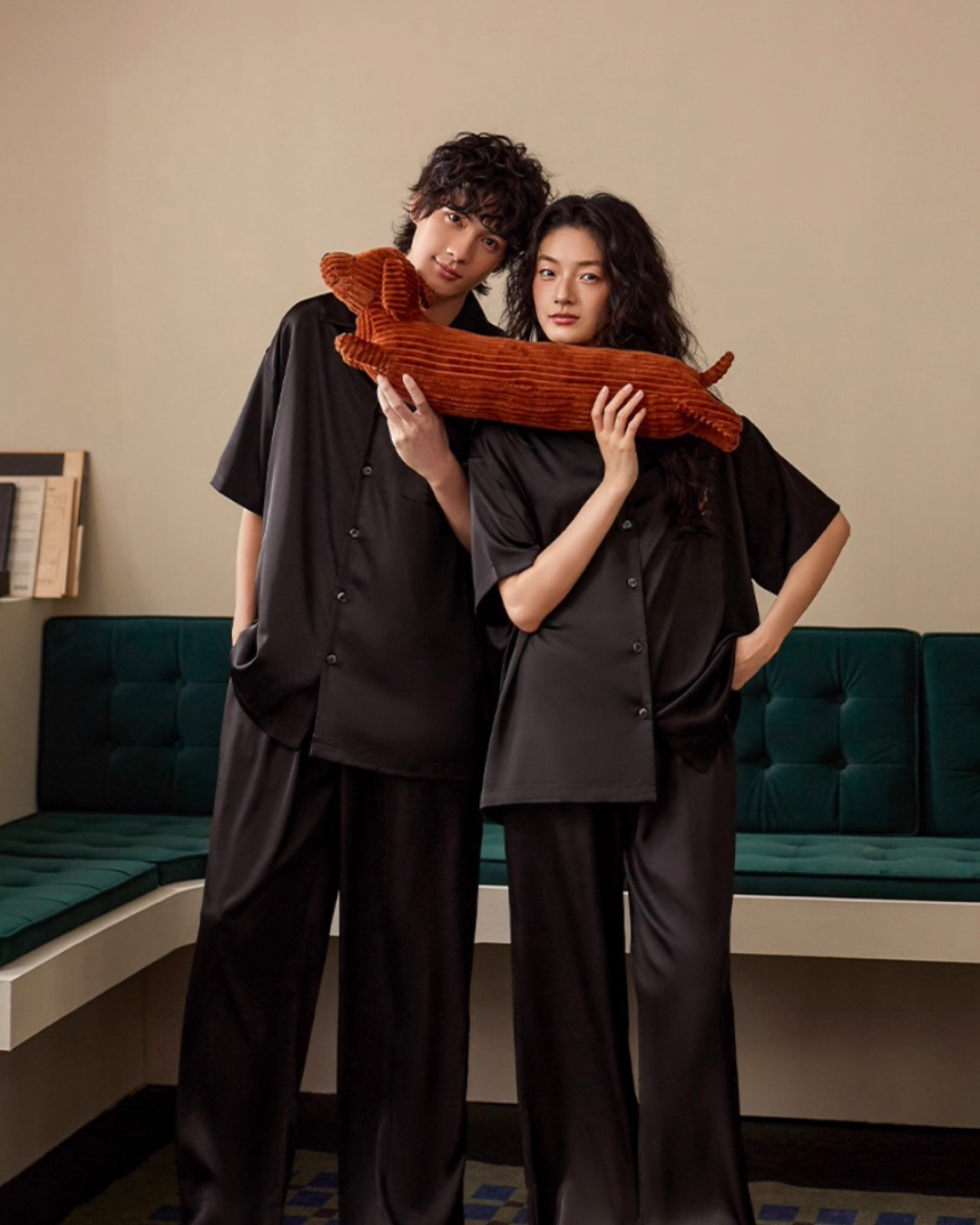 Míng Pajamas Set (Short-Sleeve & Pants)