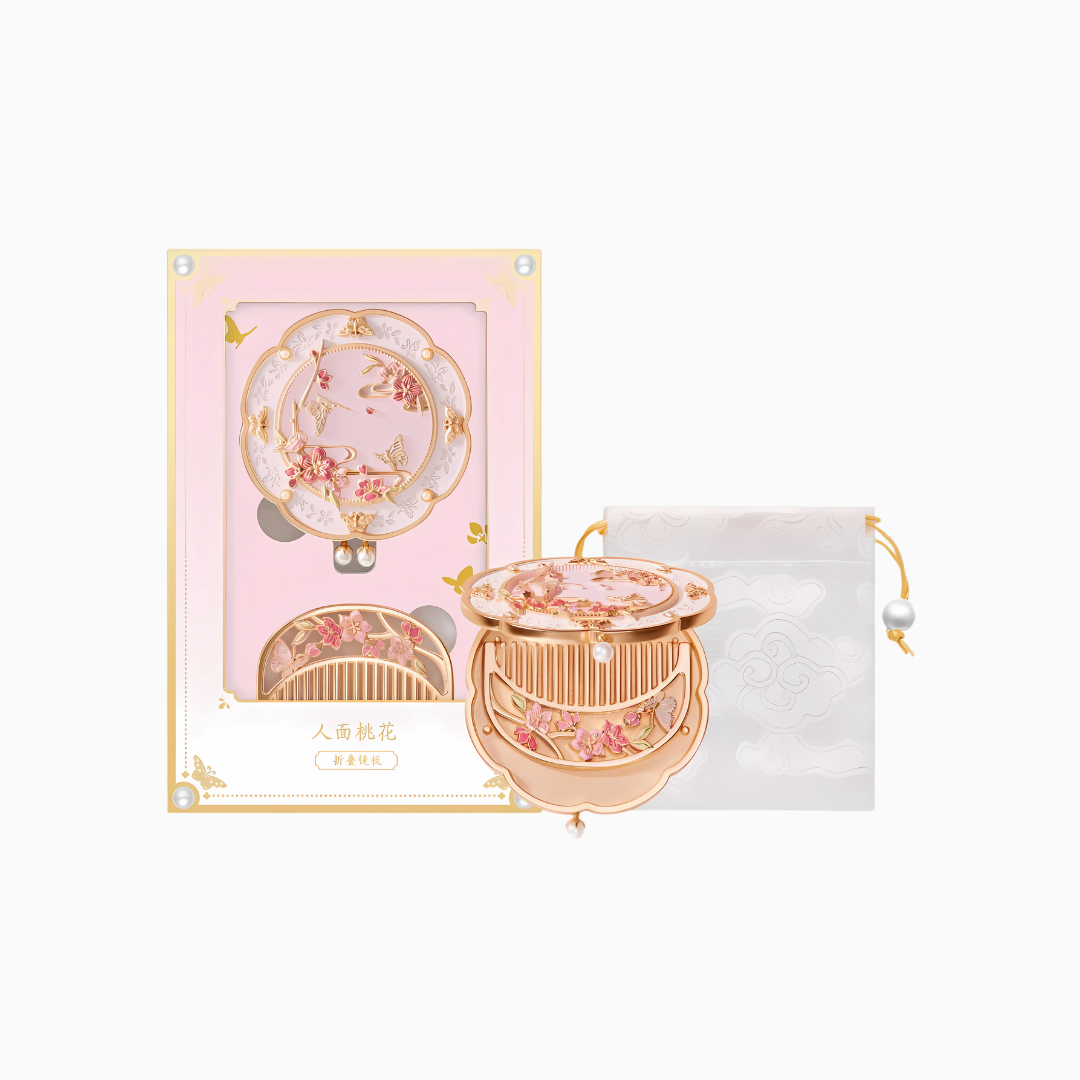 Springtime Radiance Mirror & Comb Gift Set