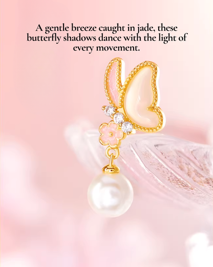Butterfly Bloom Pearl Jewellery Set
