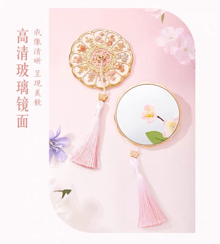 Twelve Flower Goddesses Pocket Mirror