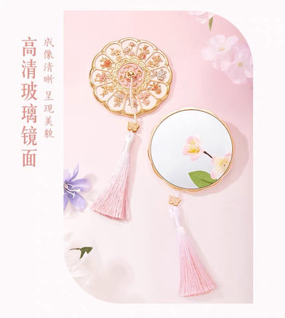 Twelve Flower Goddesses Pocket Mirror