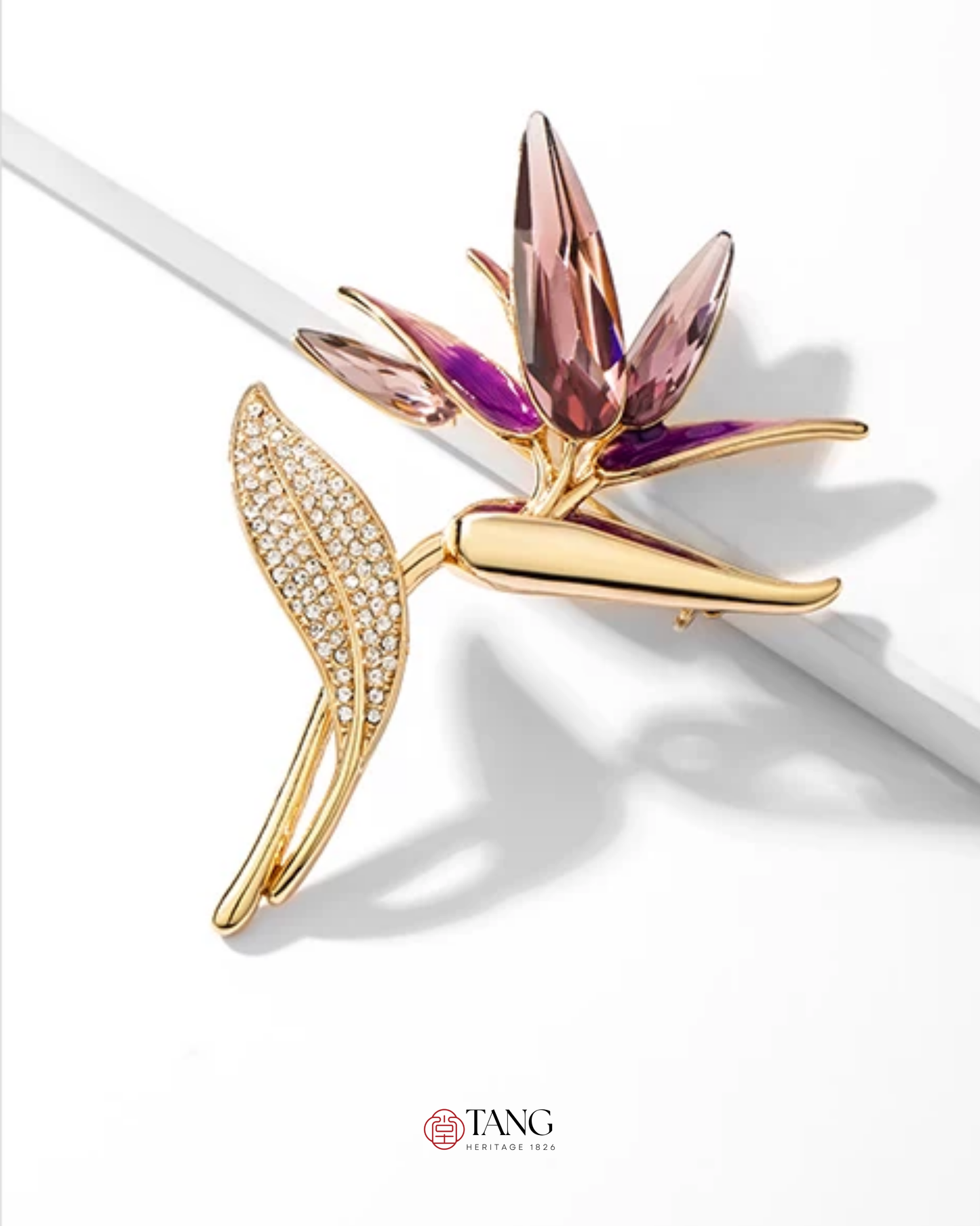 Orchid Whisper Brooch