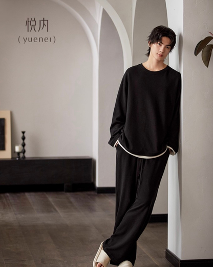 Ān Pajamas Set (Long-Sleeve & Pants)