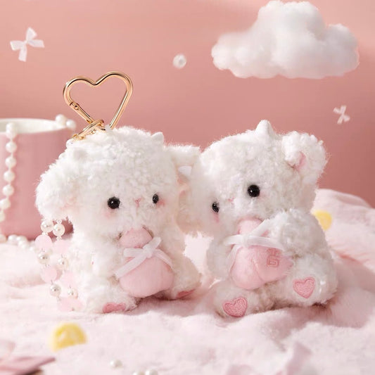 Fire Goat 2027 Fortune Goat Scented Plush Phone Charm