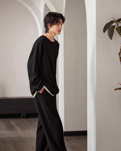Ān Pajamas Set (Long-Sleeve & Pants)