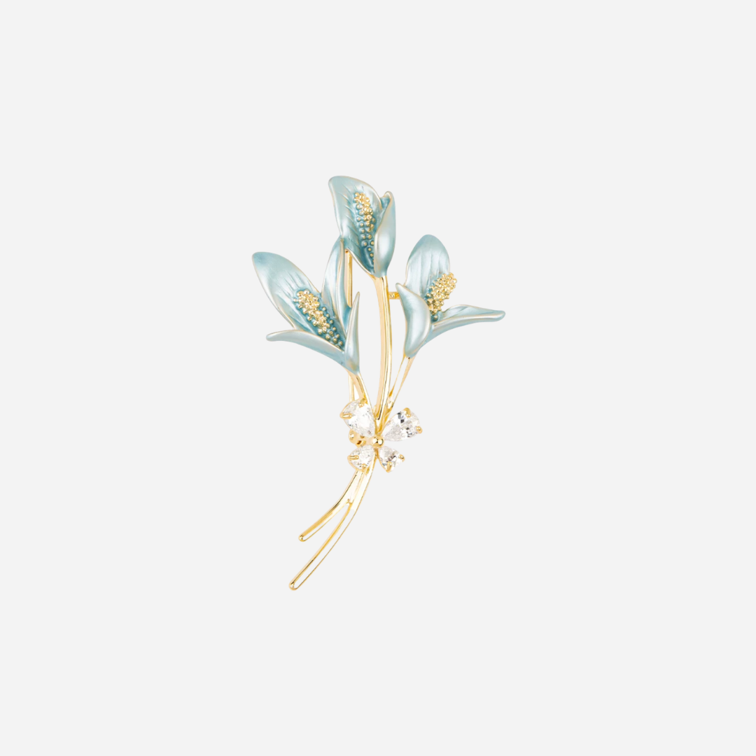 Wind Song Lily Brooch
