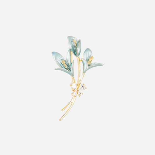 Wind Song Lily Brooch
