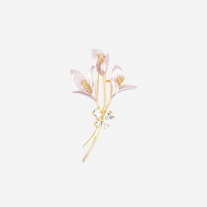 Wind Song Lily Brooch