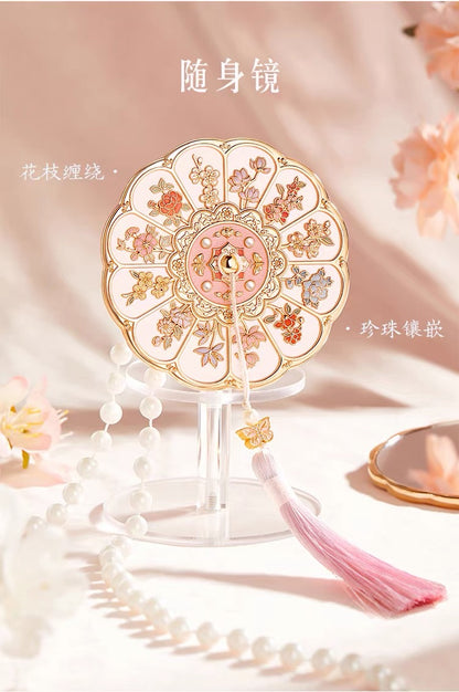 Twelve Flower Goddesses Pocket Mirror