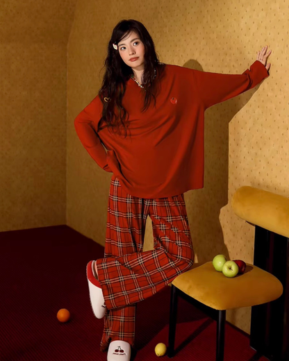 Dù Pajamas Set (Long-sleeve & pants)