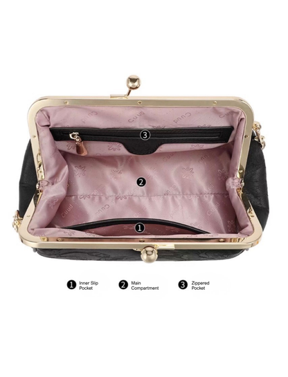 Tang Imperial 23 Cloud Silk Peony Clutch