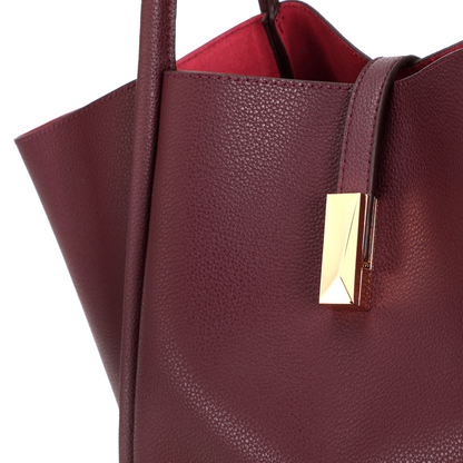 Tang Red 30 Empress Crescent Tote