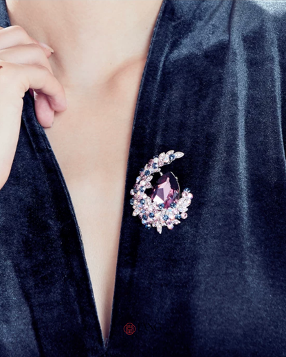 Lunar Bloom Brooch