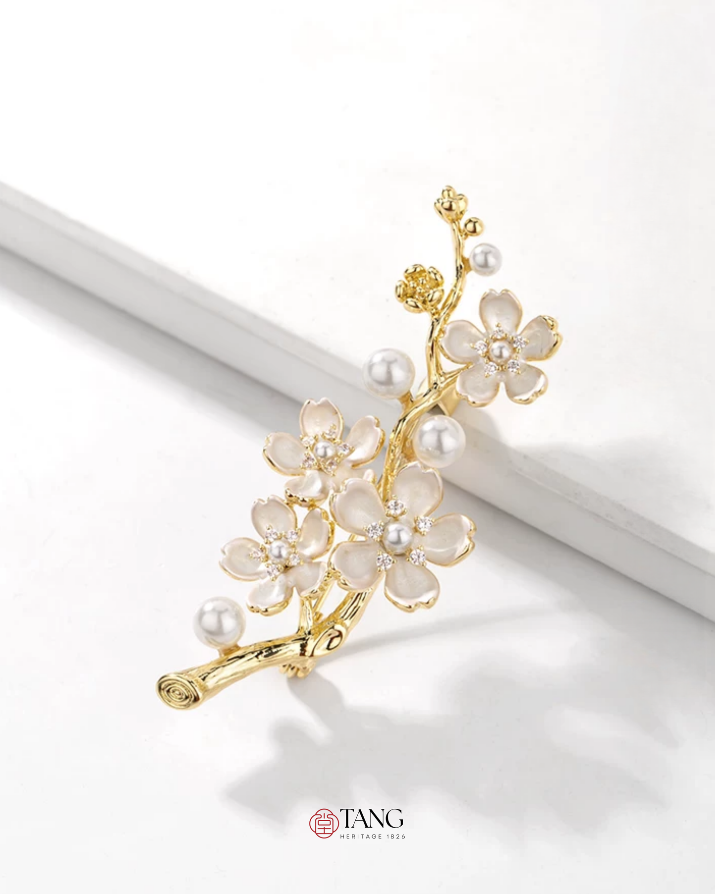 Camellia Grace Brooch