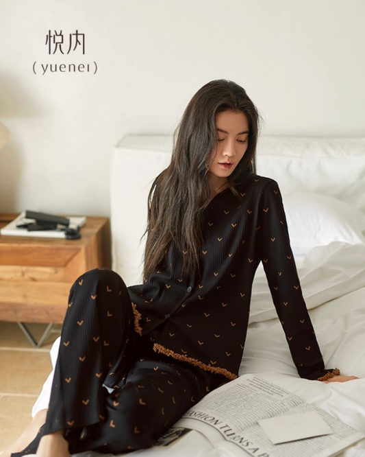 Xī Pajamas Set (Long-Sleeve & Pants)