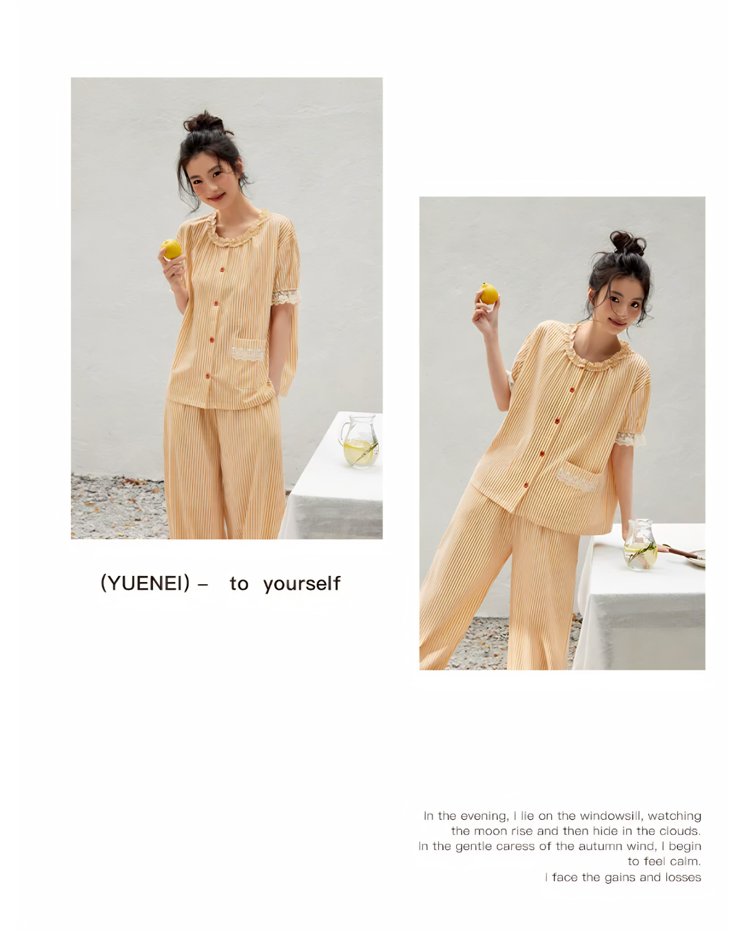 Yuè Pajamas Set