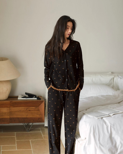 Xī Pajamas Set (Long-Sleeve & Pants)