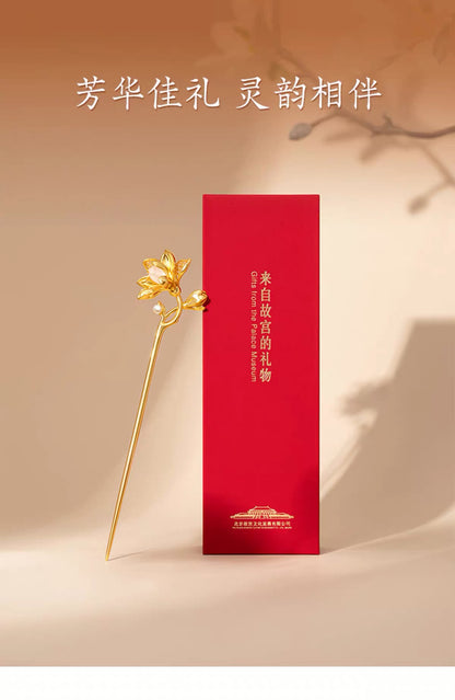 Magnolia Flower Goddess Hairpin