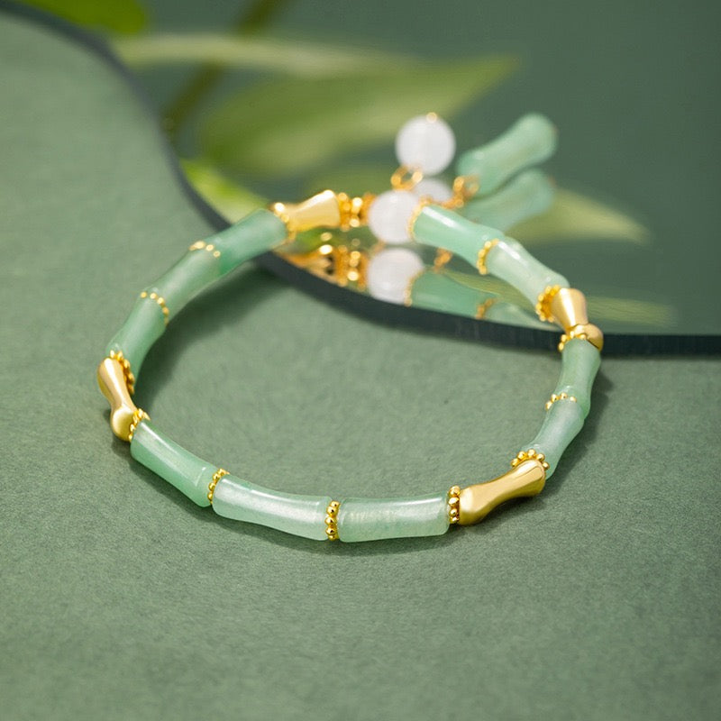 Willow Bamboo Jade Bracelet