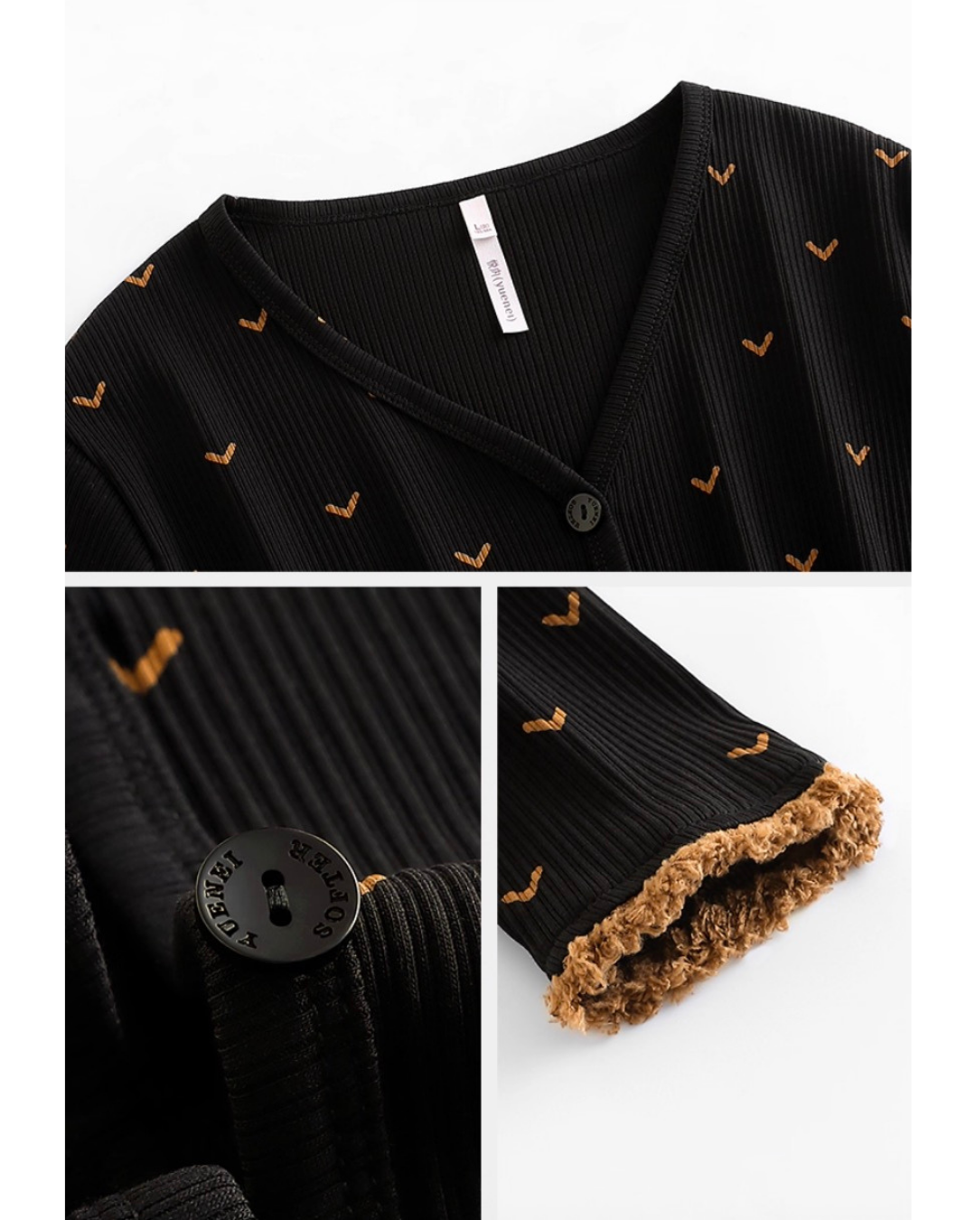 Xī Pajamas Set (Long-Sleeve & Pants)