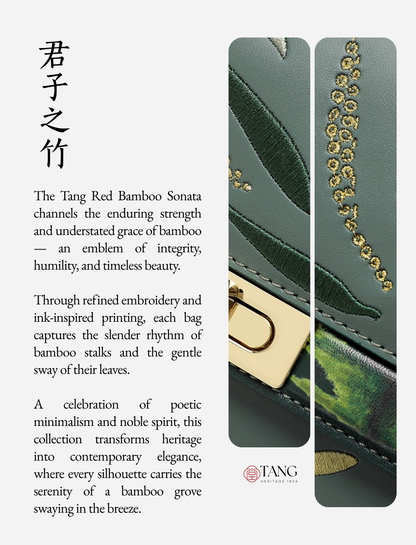 Tang Imperial 29 Embroidered Bamboo Sonata Tote