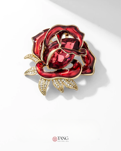 Eternal Rose Brooch