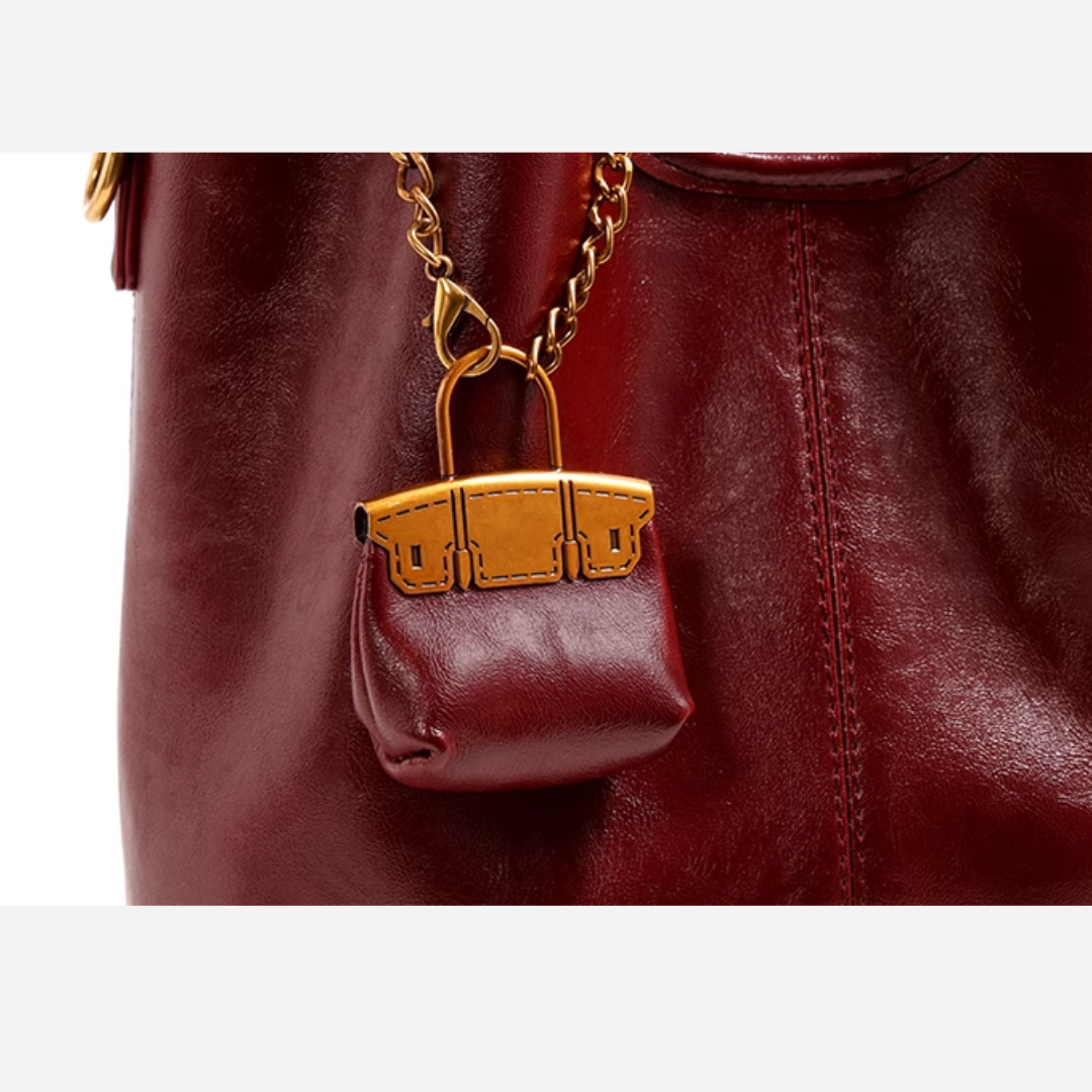 Tang Red 27 Glazed Scarlet Tote