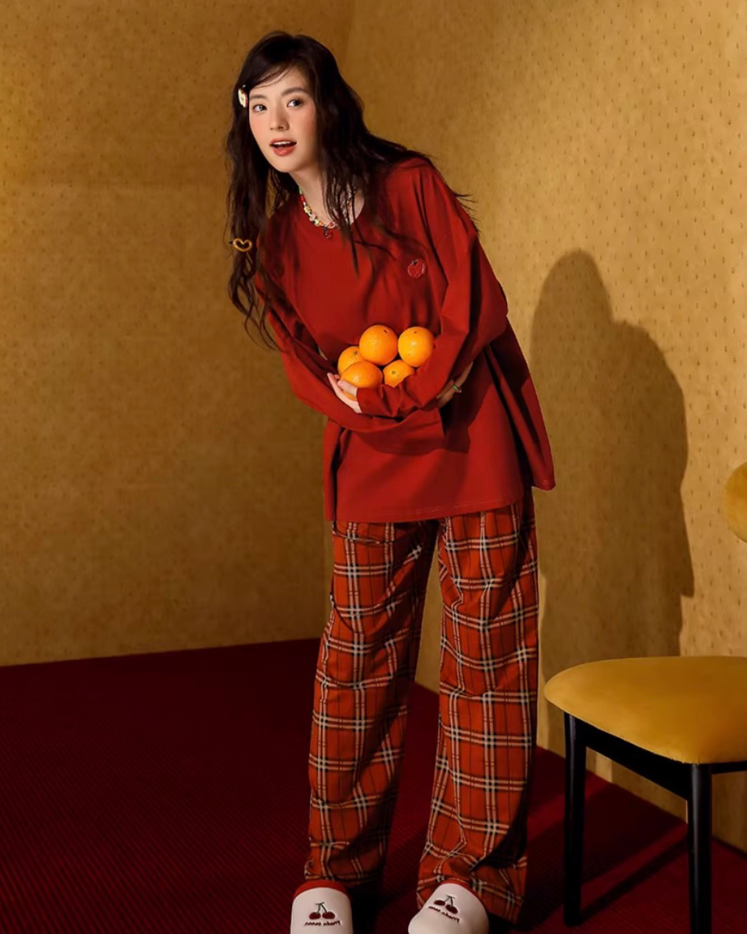 Dù Pajamas Set (Long-sleeve & pants)