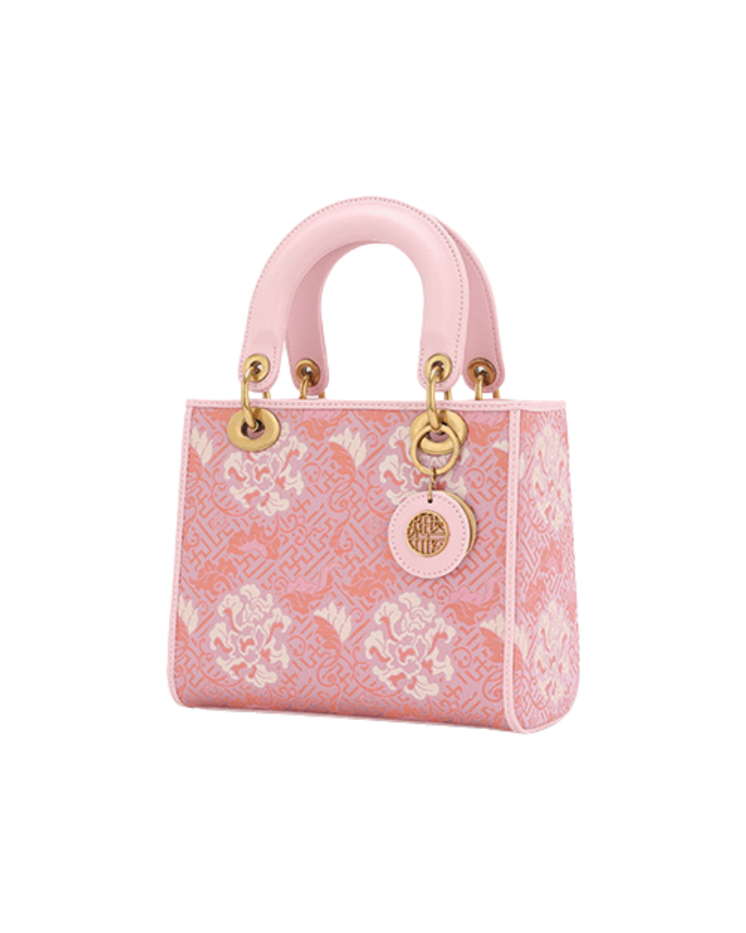 Tang Red 27 Song Brocade Bag