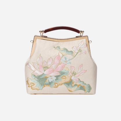 Tang Bloom Lotus Clutch