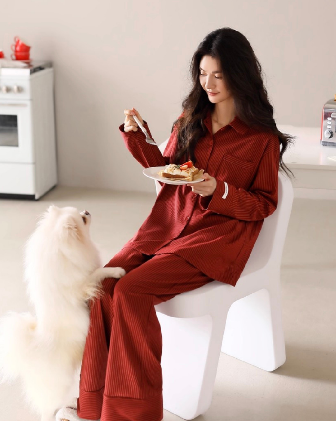 Yàn Pajamas Set (Long-Sleeve & Pants)