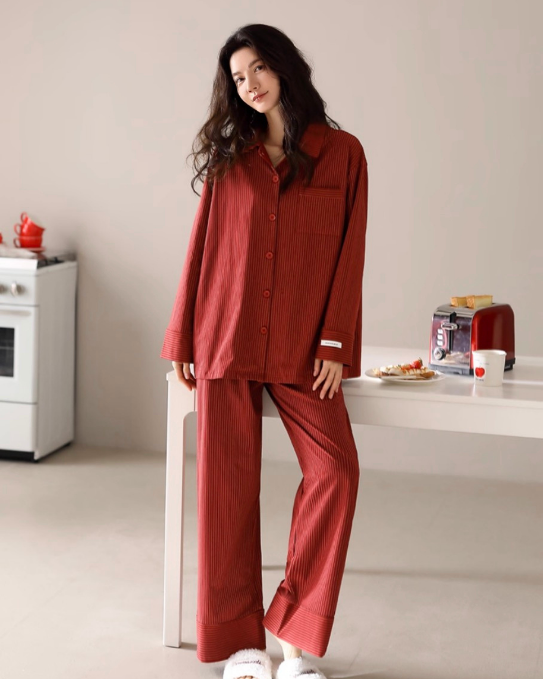 Yàn Pajamas Set (Long-Sleeve & Pants)