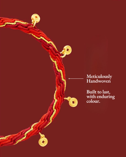 Blessing of Horse Red String Bracelet