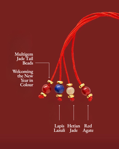 Blessing of Horse Red String Bracelet