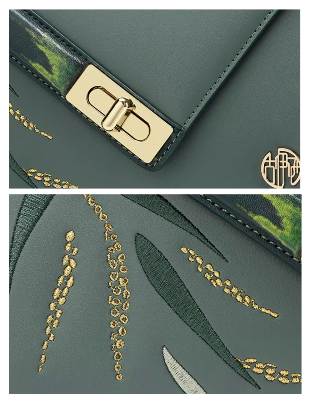 Tang Imperial 25 Embroidered Bamboo Sonata Tote