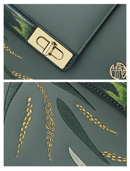 Tang Imperial 25 Embroidered Bamboo Sonata Tote