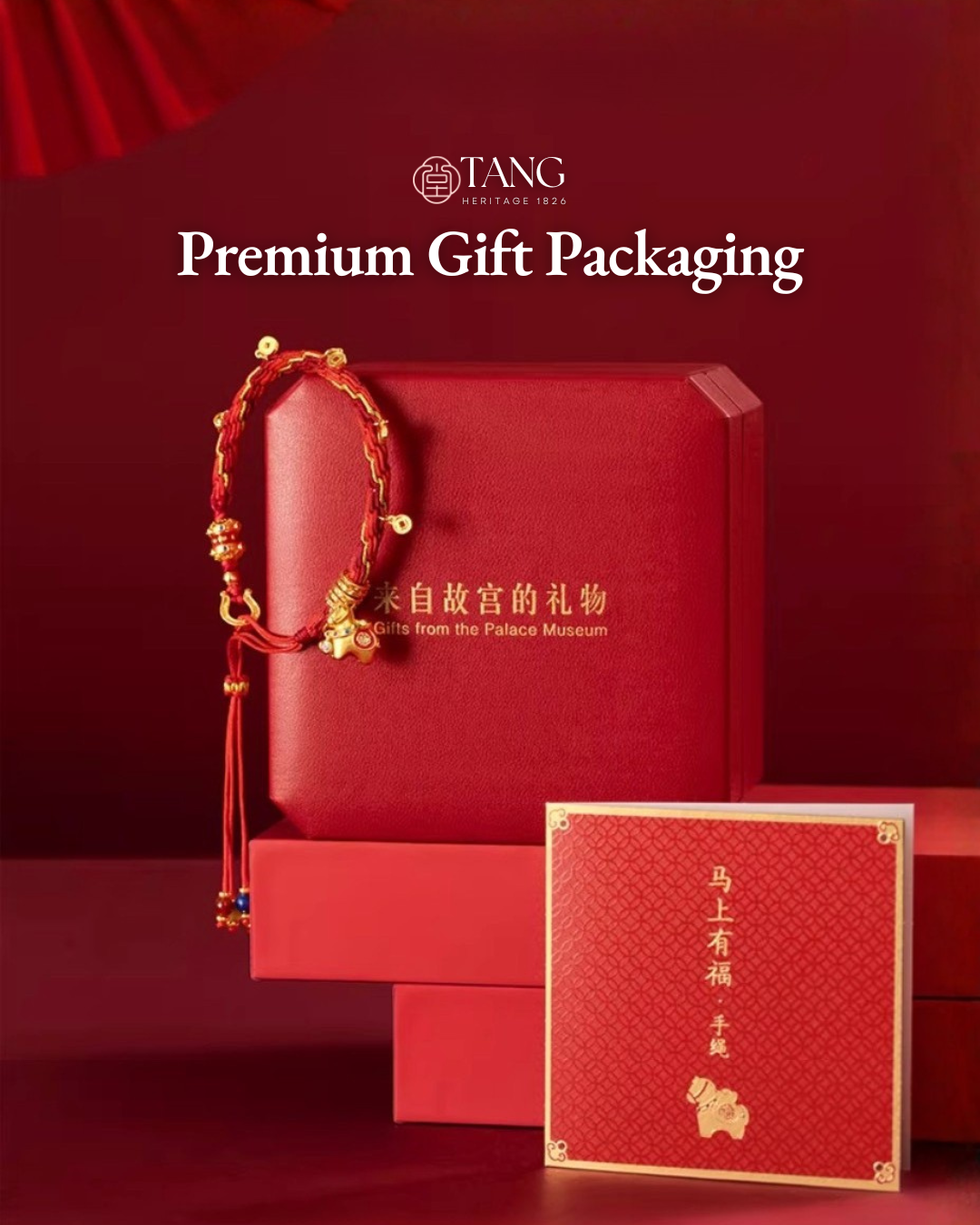 Blessing of Horse Red String Bracelet