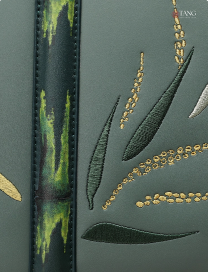 Tang Imperial 29 Embroidered Bamboo Sonata Tote