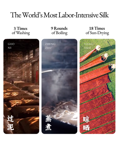 Dreamscape Cloud Silk Mulberry Scarf