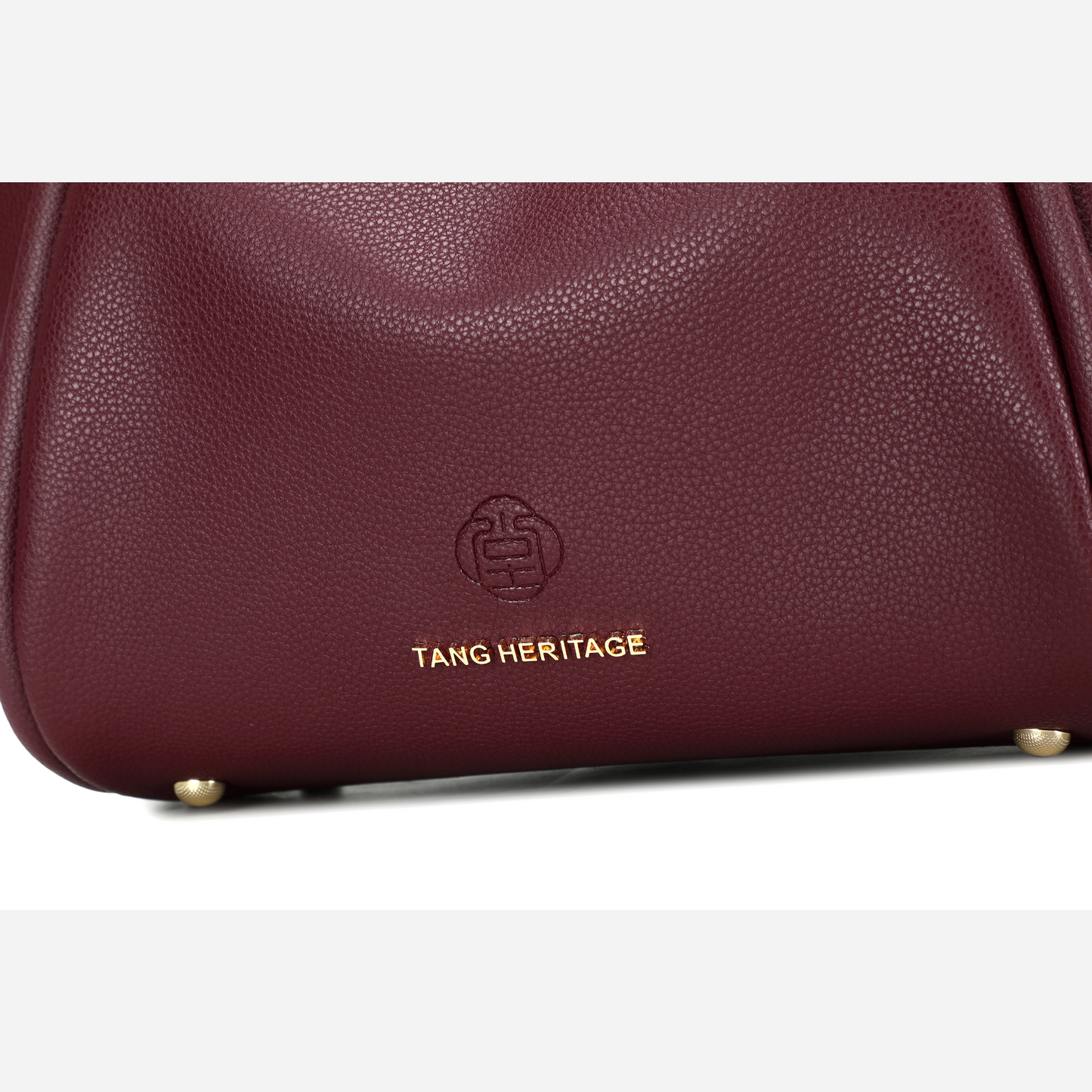 Tang Red 30 Empress Crescent Tote