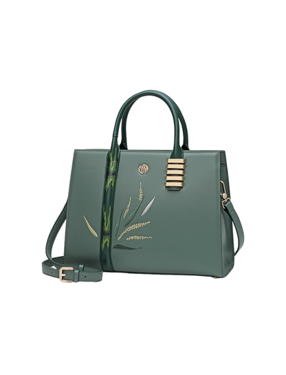 Tang Imperial 29 Embroidered Bamboo Sonata Tote