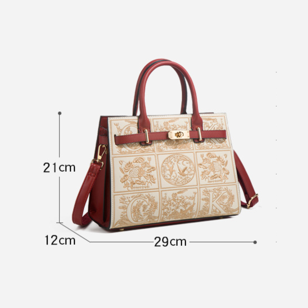 Tang Red 29 Regal Tote II