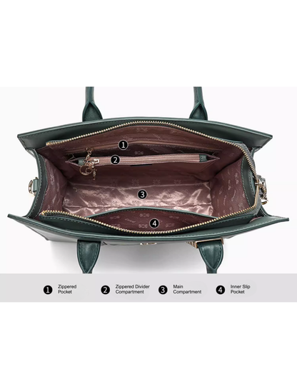 Tang Imperial 29 Embroidered Bamboo Sonata Tote
