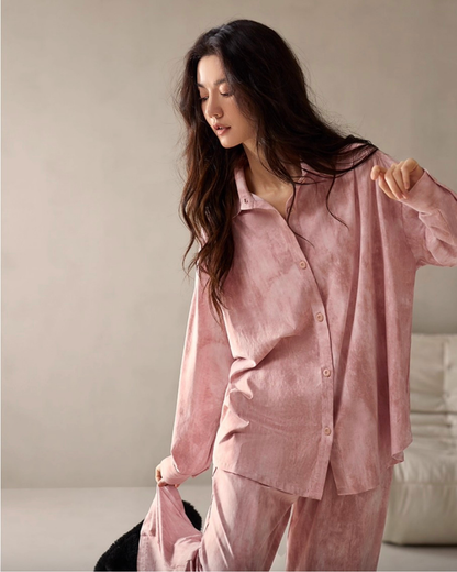 Fěn Pajamas Set (Long-Sleeve & Pants)