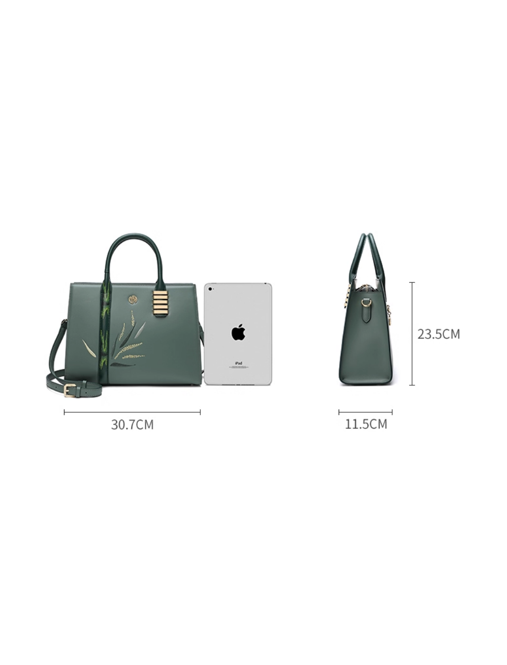 Tang Imperial 29 Embroidered Bamboo Sonata Tote