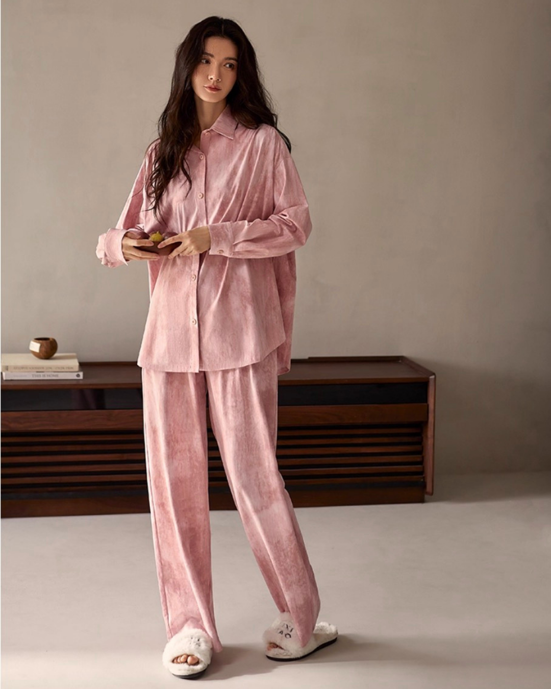 Fěn Pajamas Set (Long-Sleeve & Pants)