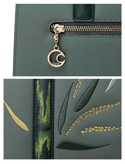 Tang Imperial 29 Embroidered Bamboo Sonata Tote