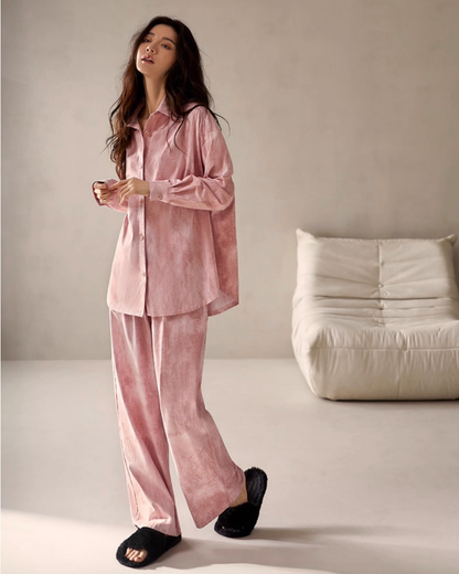 Fěn Pajamas Set (Long-Sleeve & Pants)