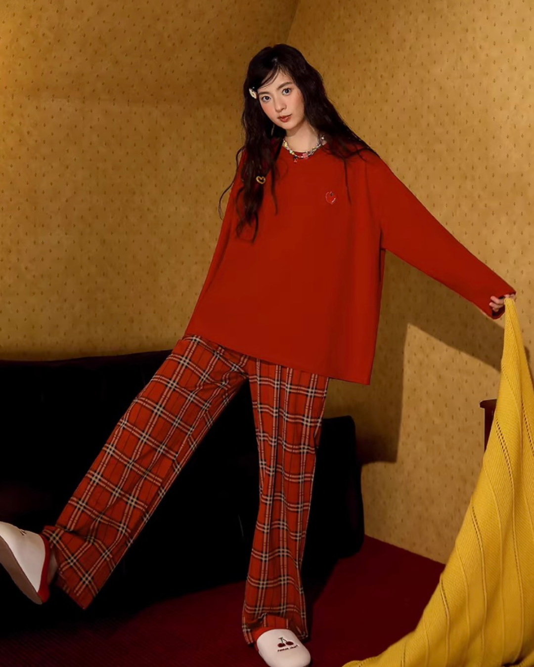 Dù Pajamas Set (Long-sleeve & pants)